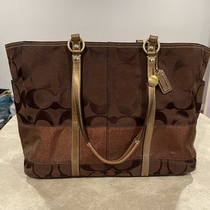 Coach Baby bag with changing pad